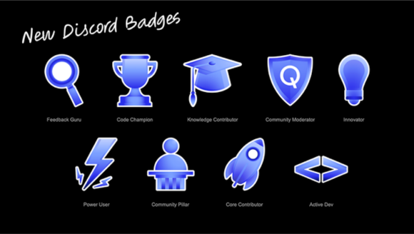 Discord profile badges